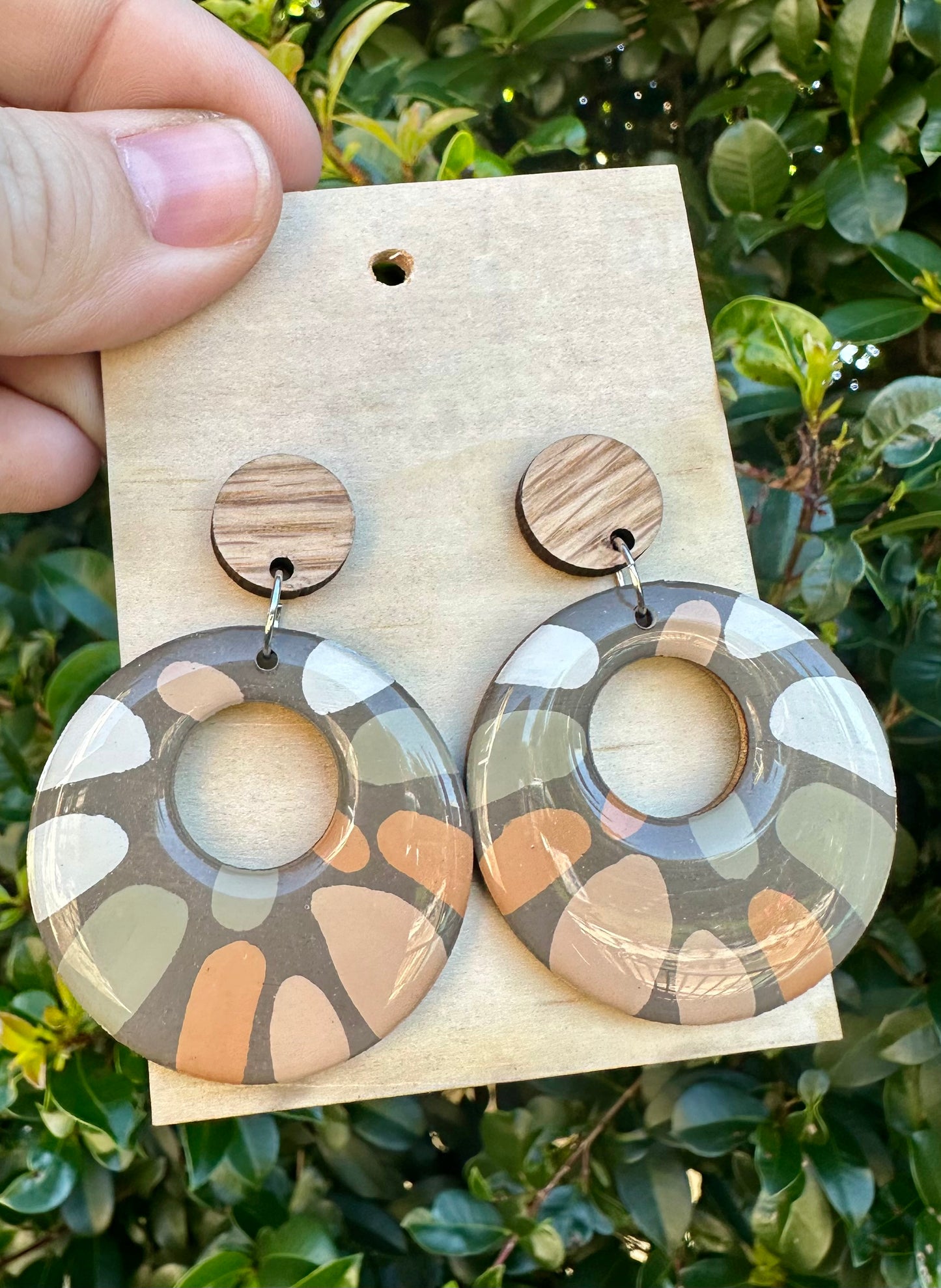 Hoop Shape Dangle