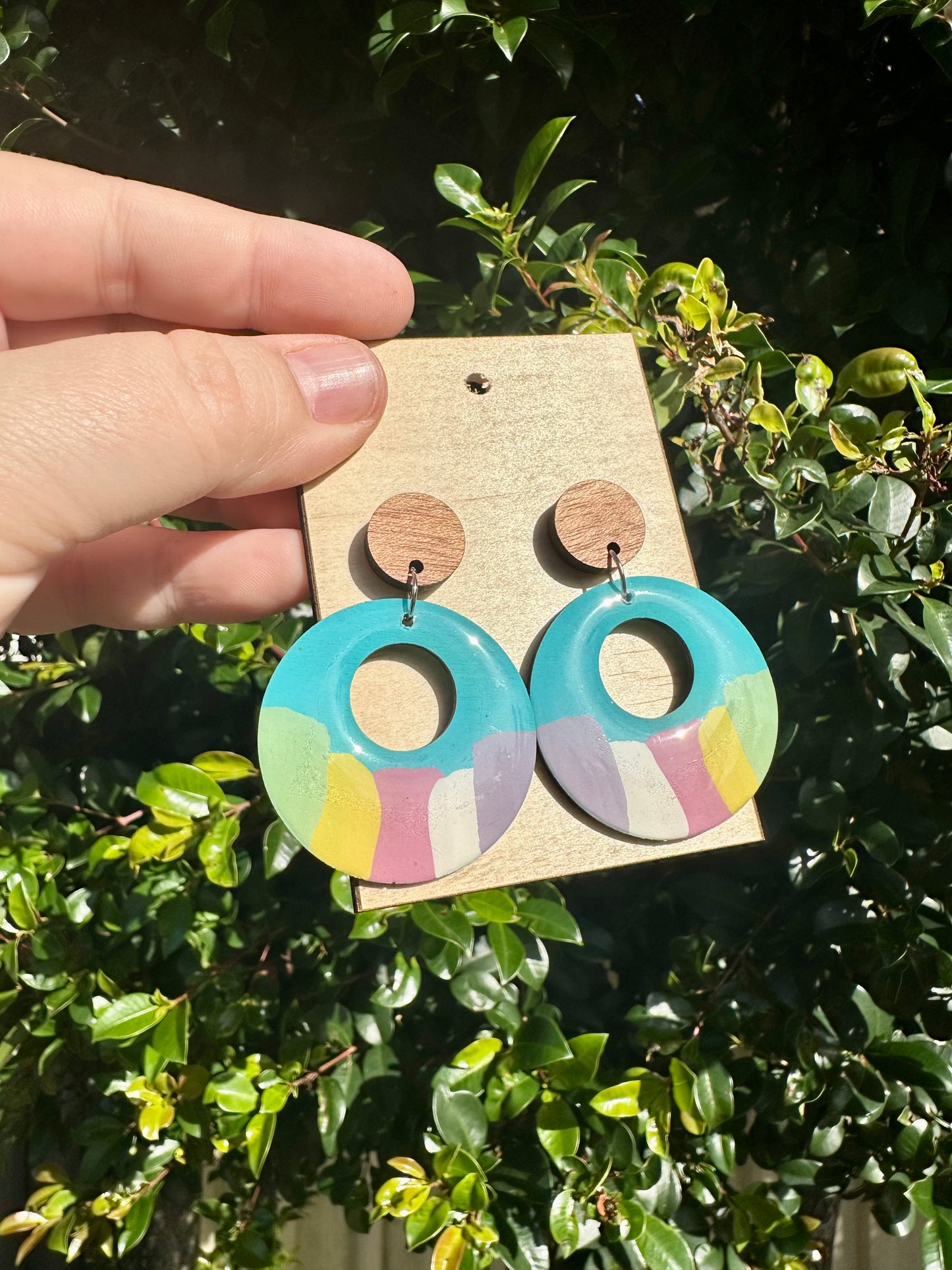 Hoop Shape Dangle