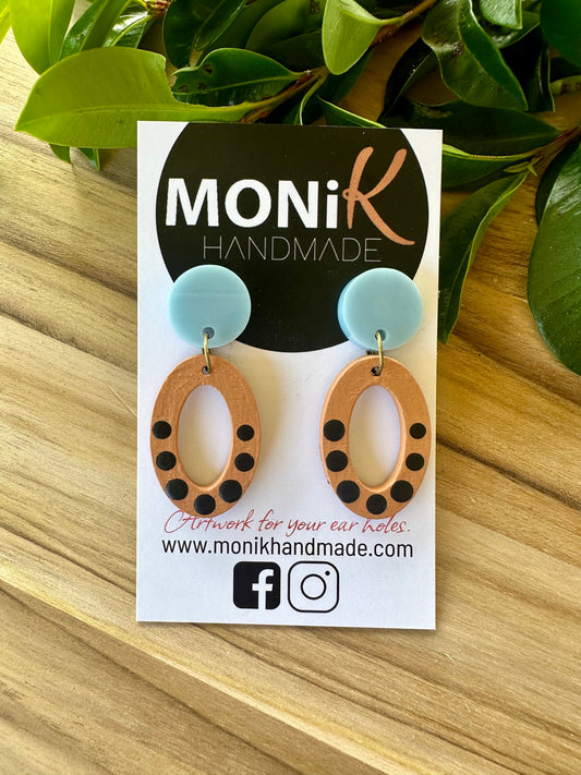 Painted Wooden Dangle