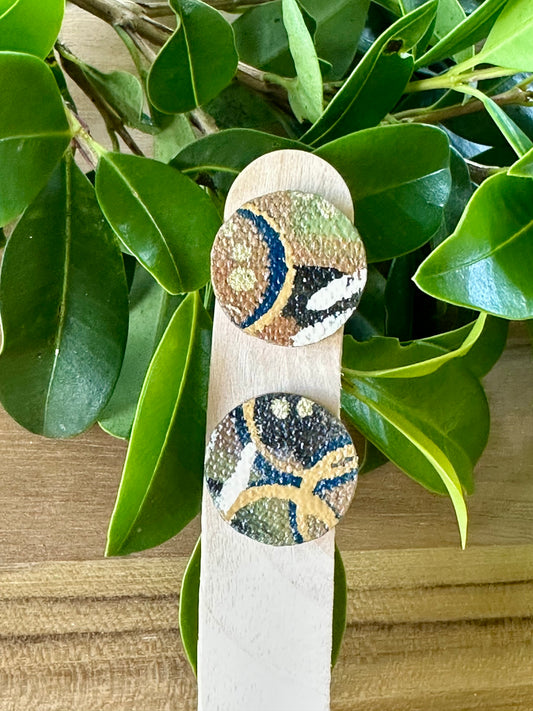 Painted Canvas Stud