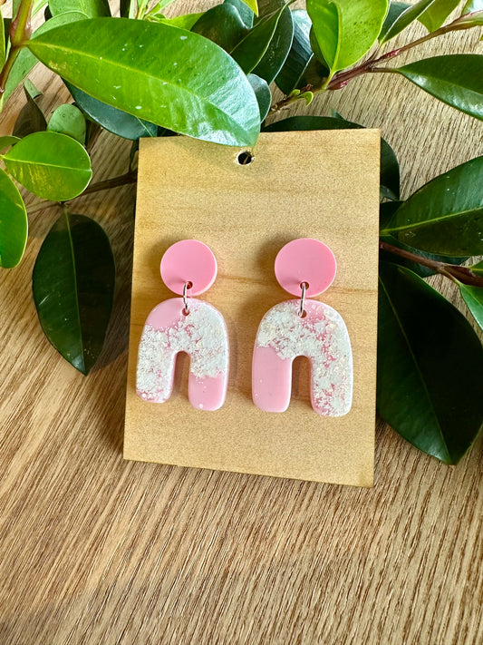 Resin and Glitter Dangle