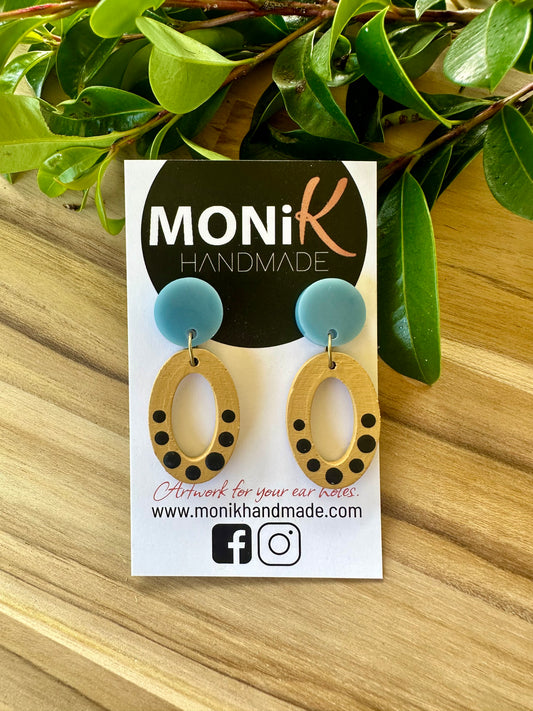 Painted Wooden Dangle