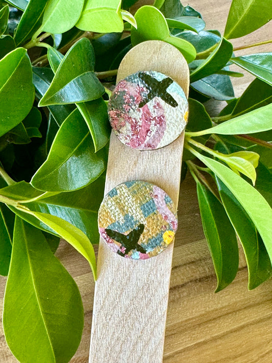 Painted Canvas Stud