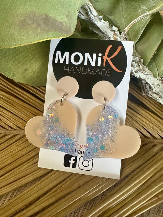 Resin and Glitter Dangle