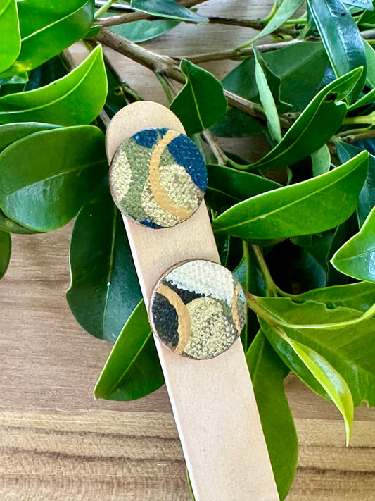 Painted Canvas Stud