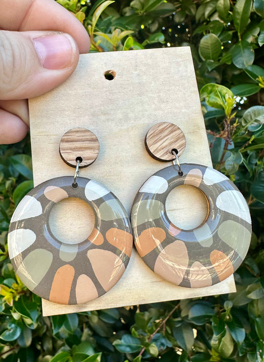 Hoop Shape Dangle